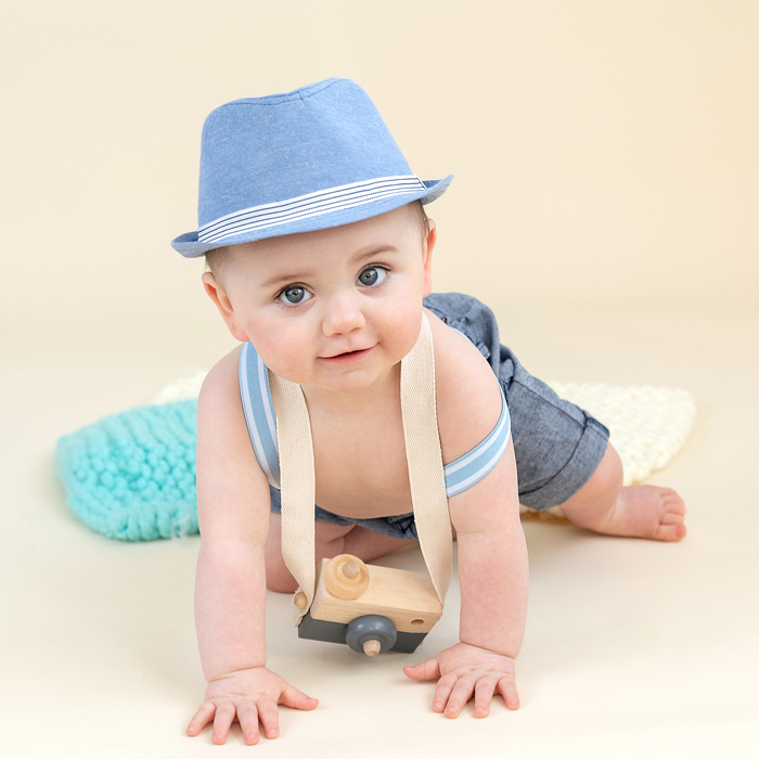 First birthday portrait