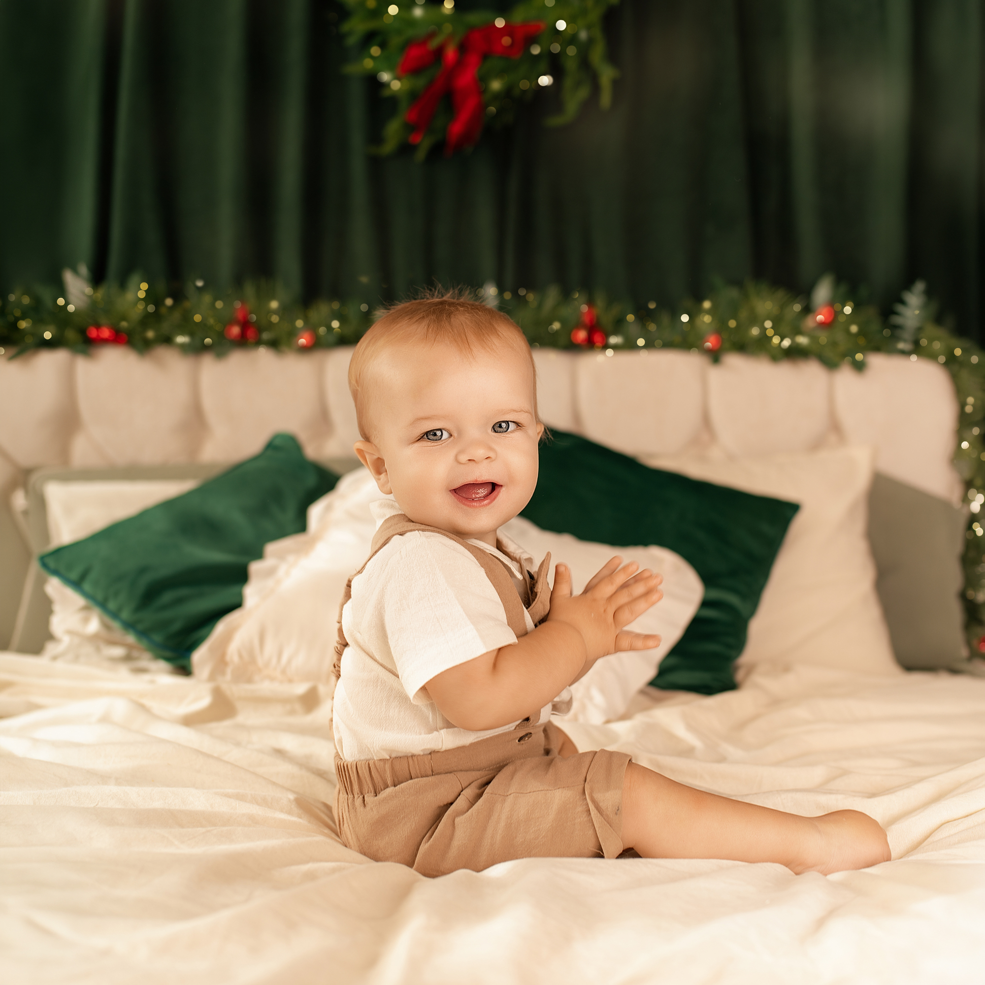 Christmas portrait photography