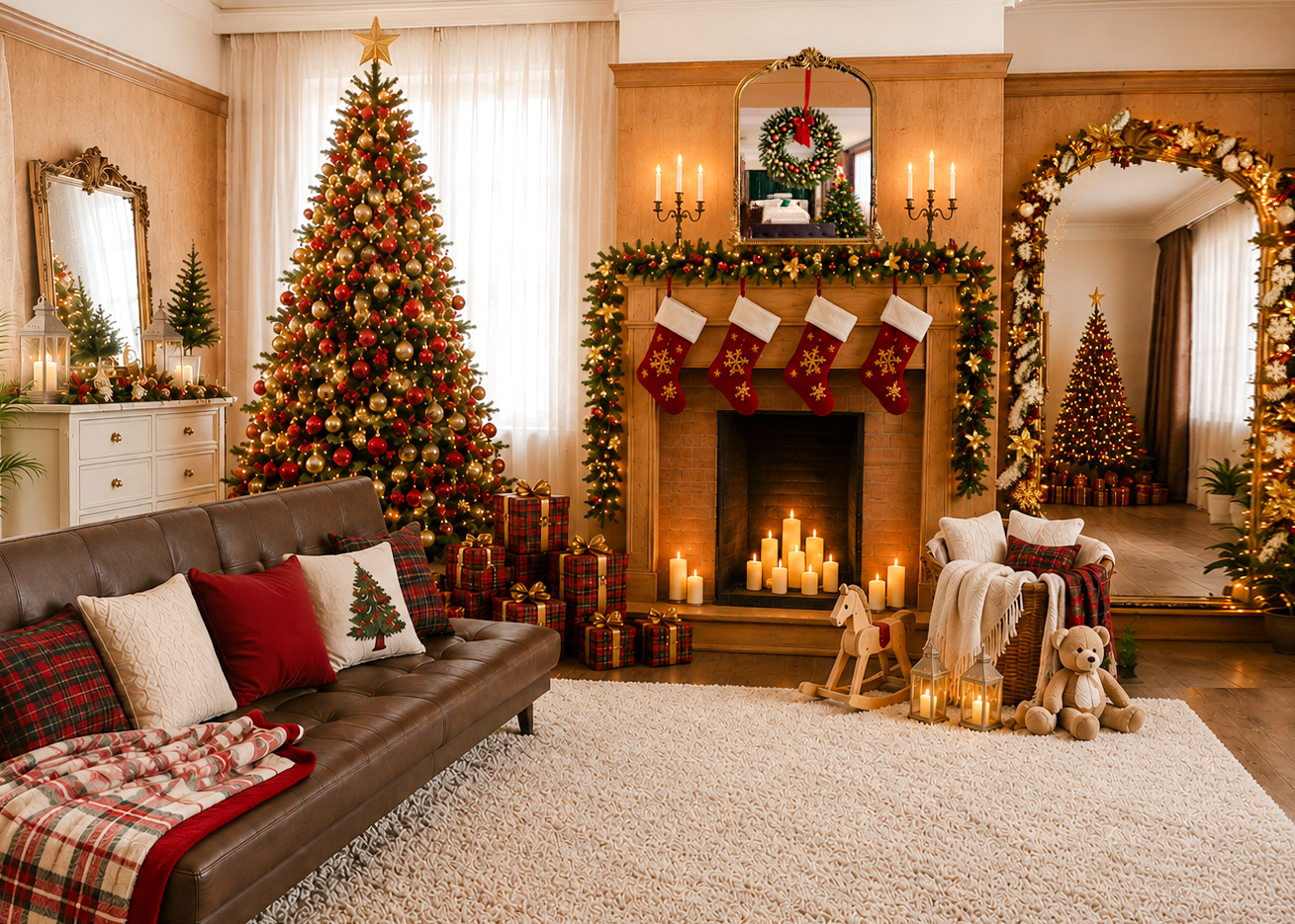 Christmas family photography