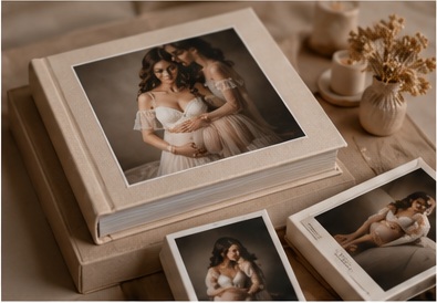 Luxury photography albums and printed photographs