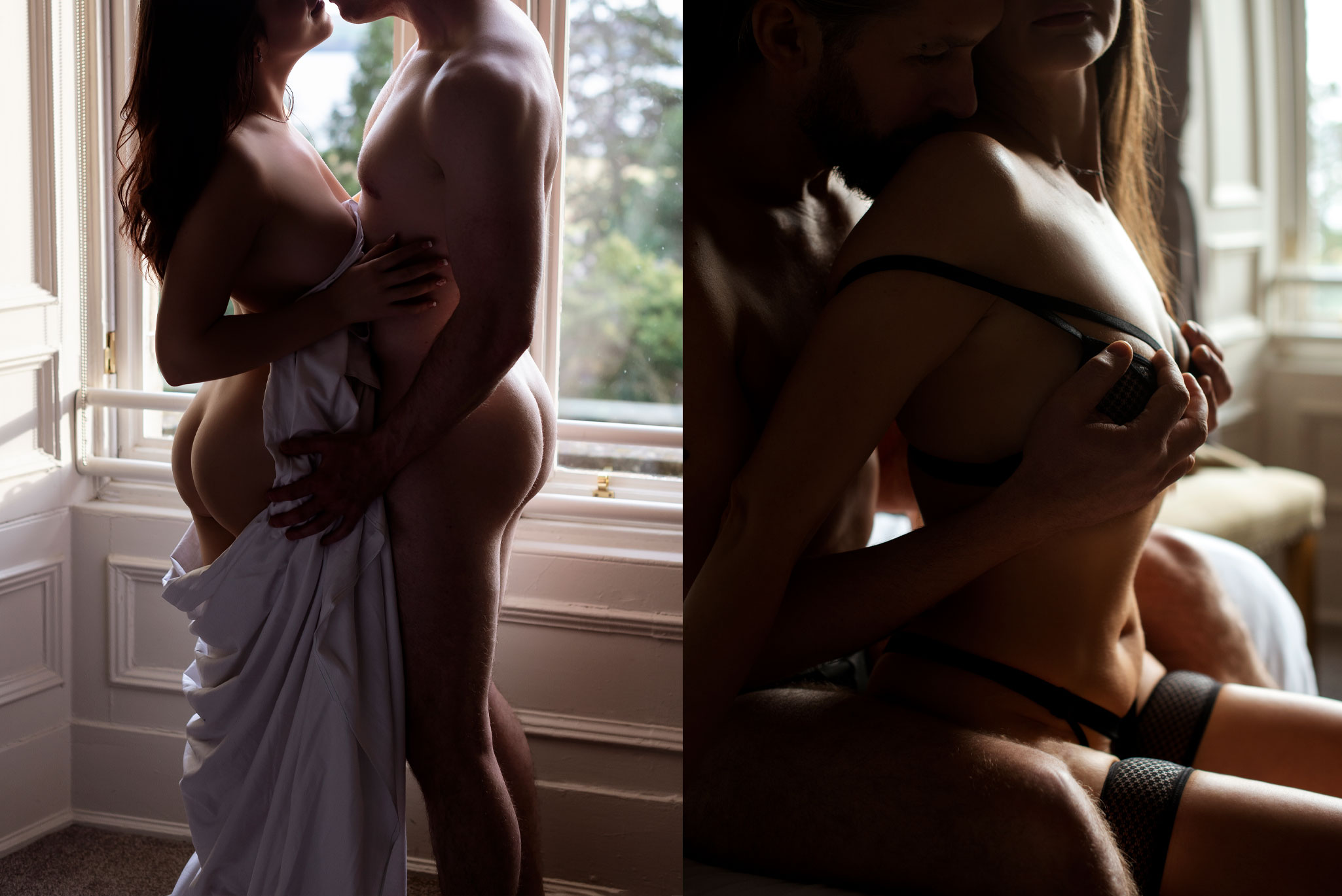 Intimate Couples Boudoir Photography