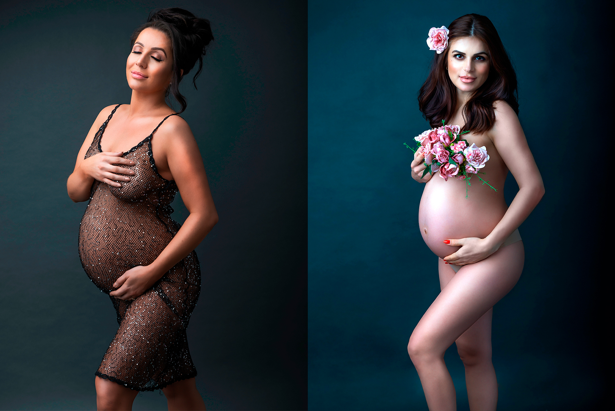 Fine art and Fashion Inspired Maternity Photograph