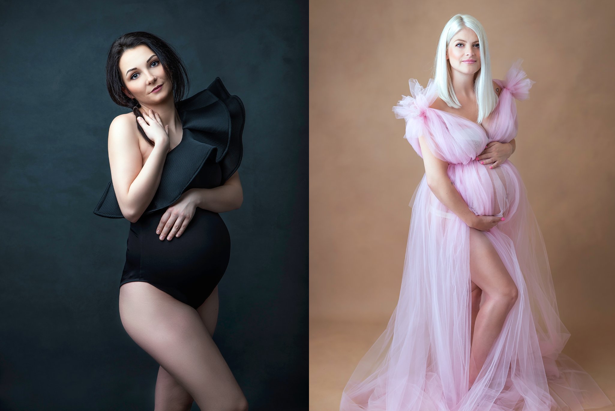 Fine art and Fashion Inspired Maternity Photograph