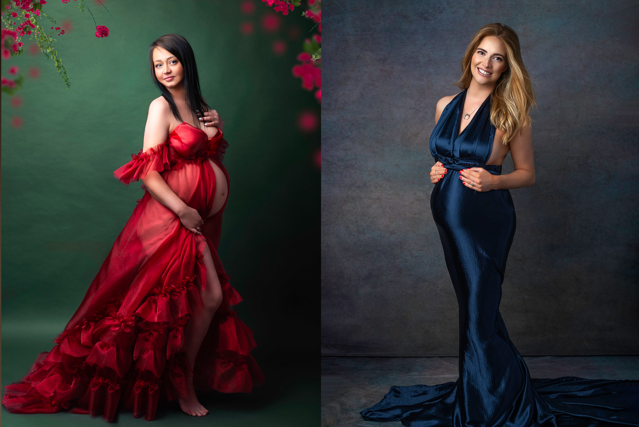 Fine art and Fashion Inspired Maternity Photograph